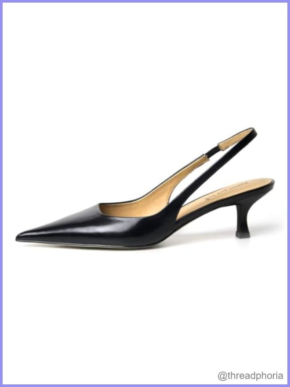 Mid Kitten Heel Slingback Sandals Pointy Toe Stiletto Pumps Dress Party Shoes